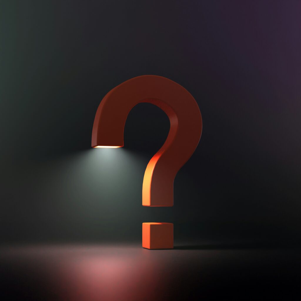 Hinweisgeberstelle 2 FAQ; Bild mit Fragezeichen