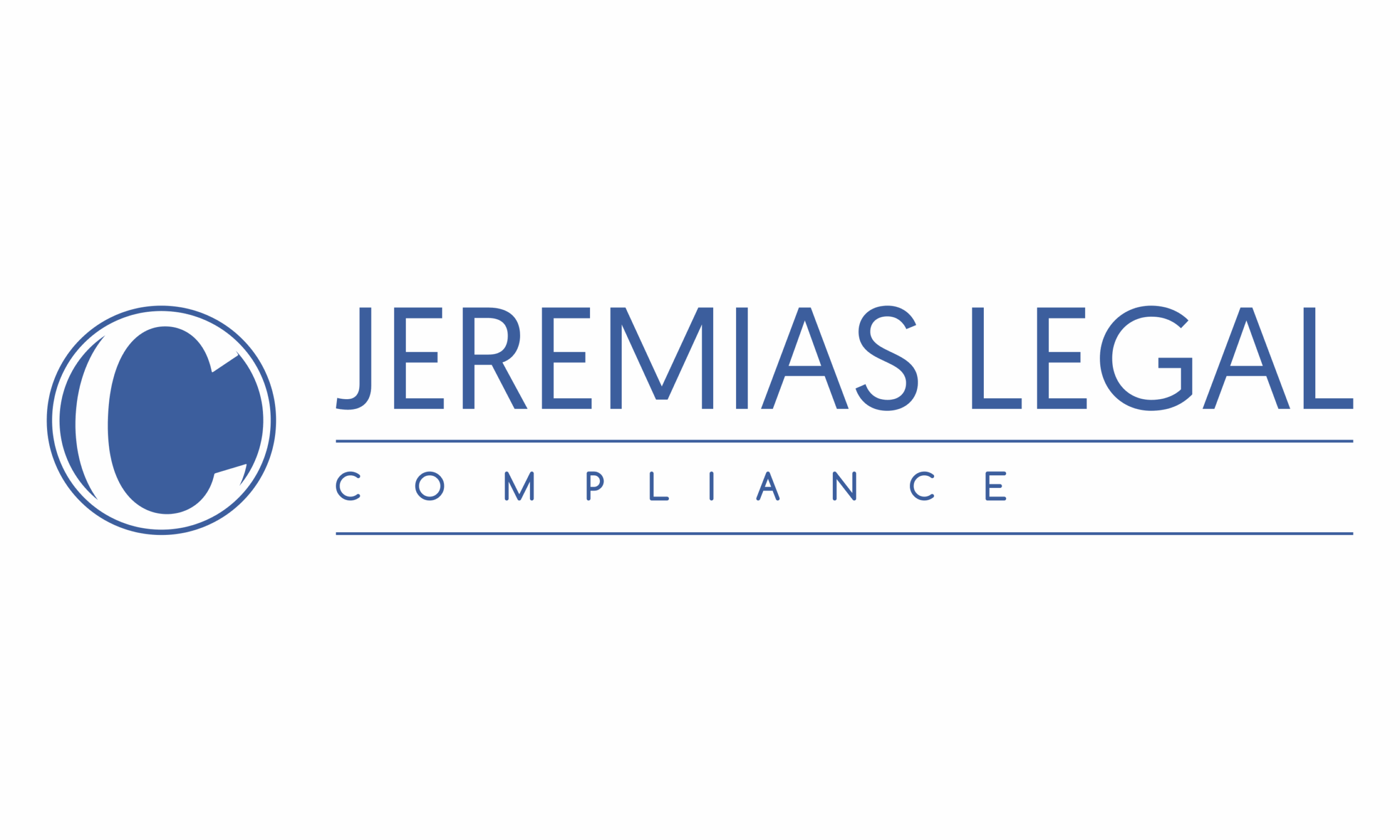 Logo Kanzlei JEREMIAS LEGAL mit Schriftzug und Icon